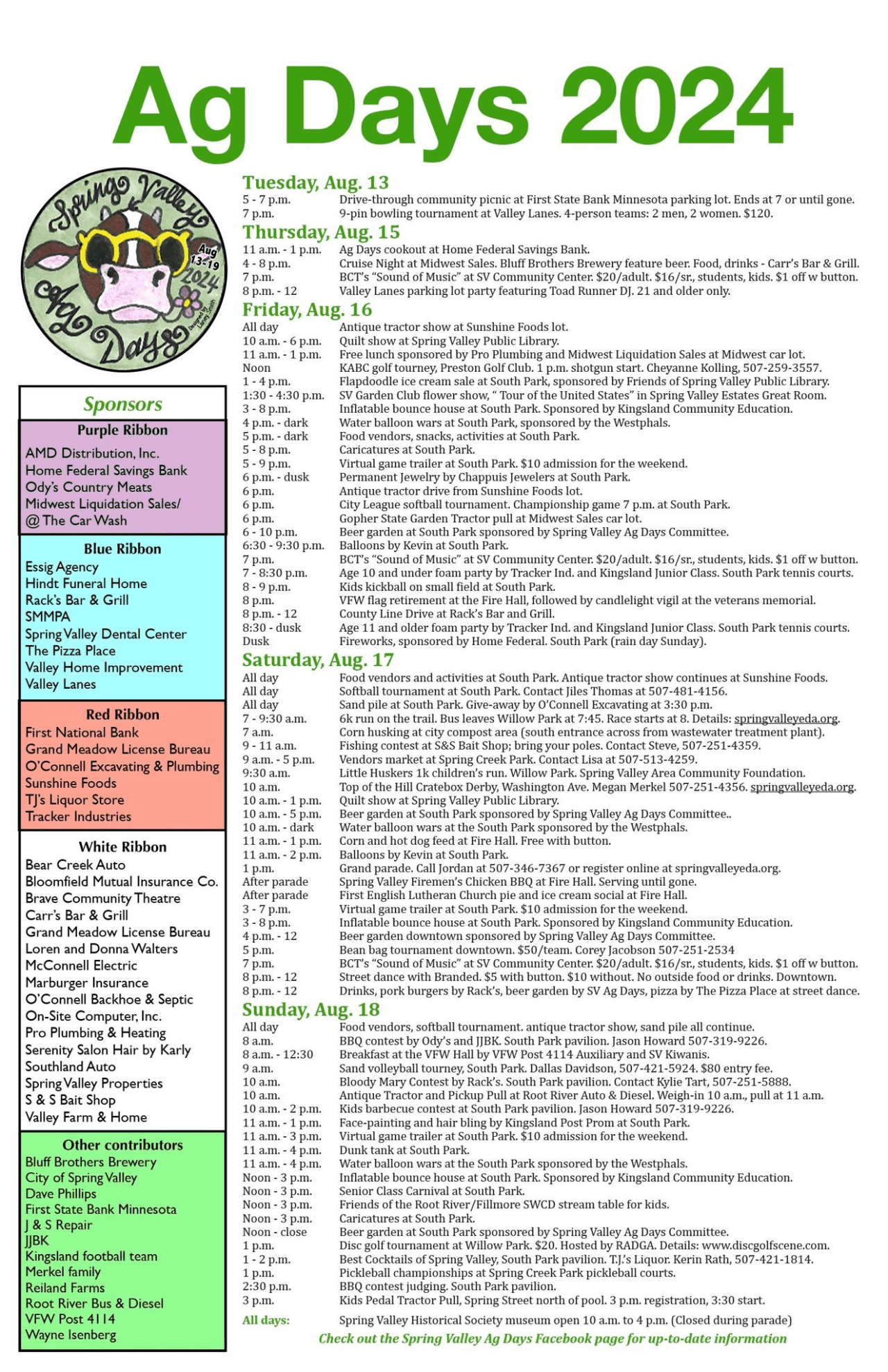 Spring Valley Ag Days